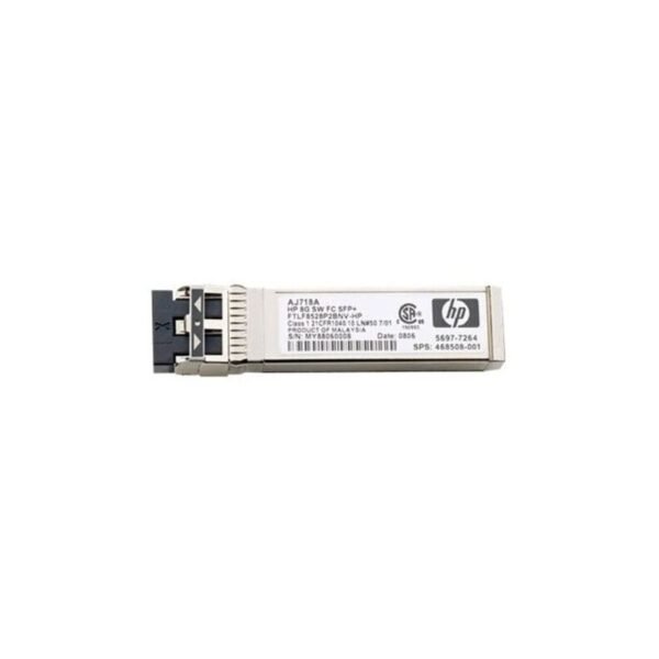 468508-001 HPE 8Gb Short Wave Fiber Channel SFP+ Transceiver