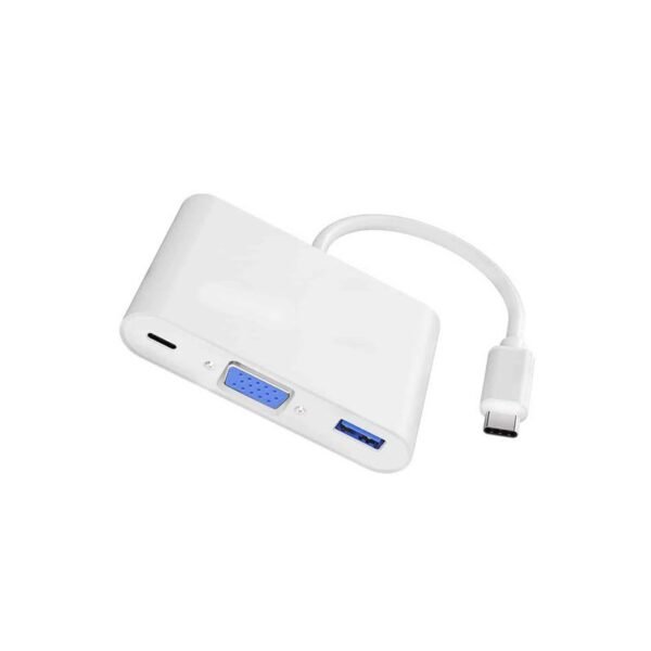 4XUSBCHUB03 4XEM Docking station USB-C VGA