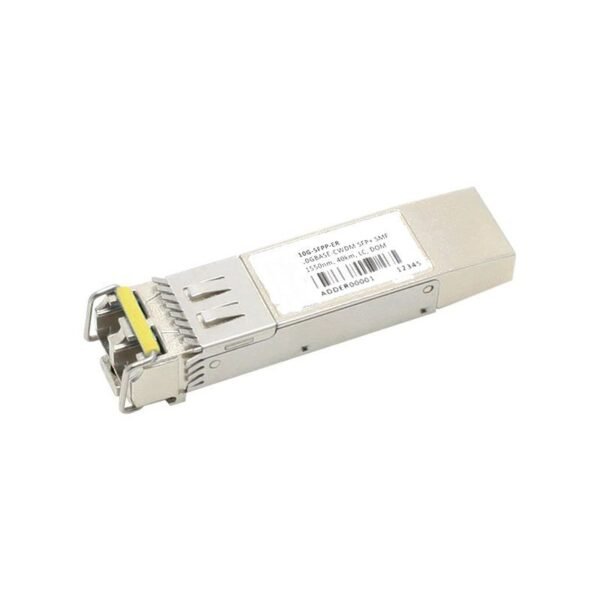 10G-SFPP-ER Brocade 10GBASE-ER, SFP+ optic