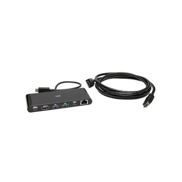 C2G54479 C2G USB C Docking Station Kit - Includes Docking Station with USB C