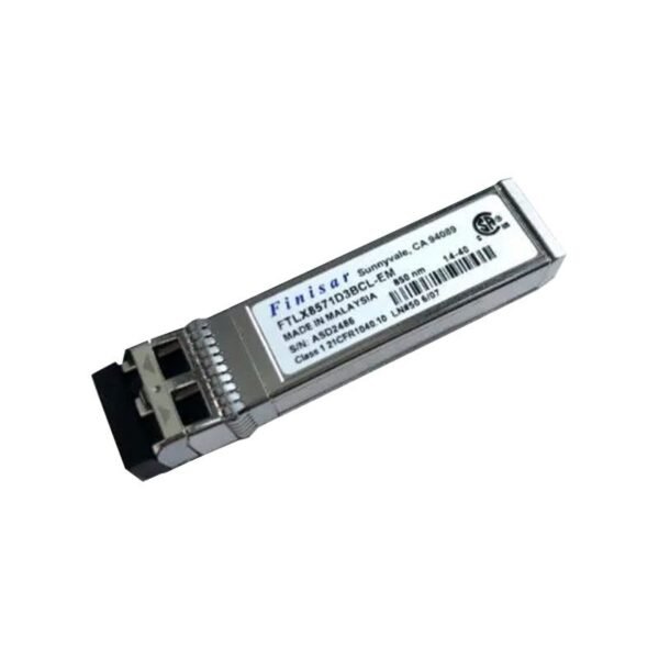 FTLX8571D3BCL-EM Finisar 10GB SFP+ 850nm Optical Transceiver