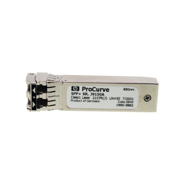 J9150A HP ProCurve 10-GbE SFP SR SFP Transceiver Module