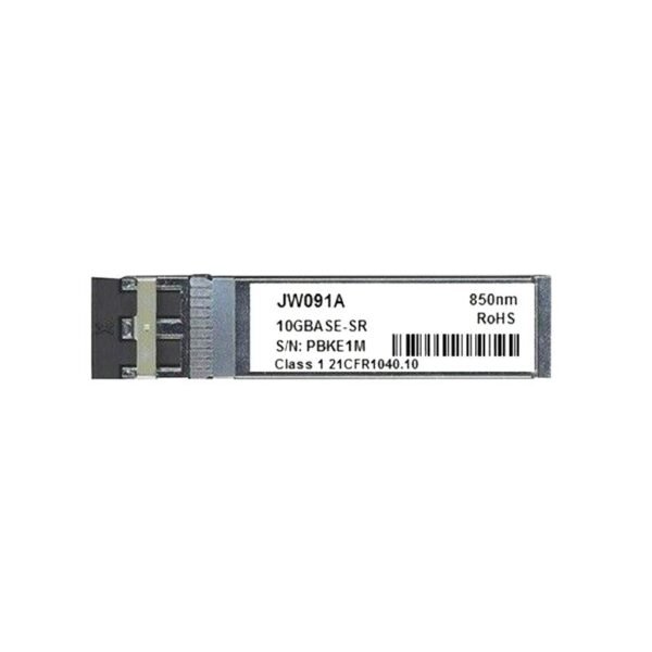 JW091A HPE ARUBA 10GBASE-SR 10 GIGE SFP+ TRANSCEIVER MODULE