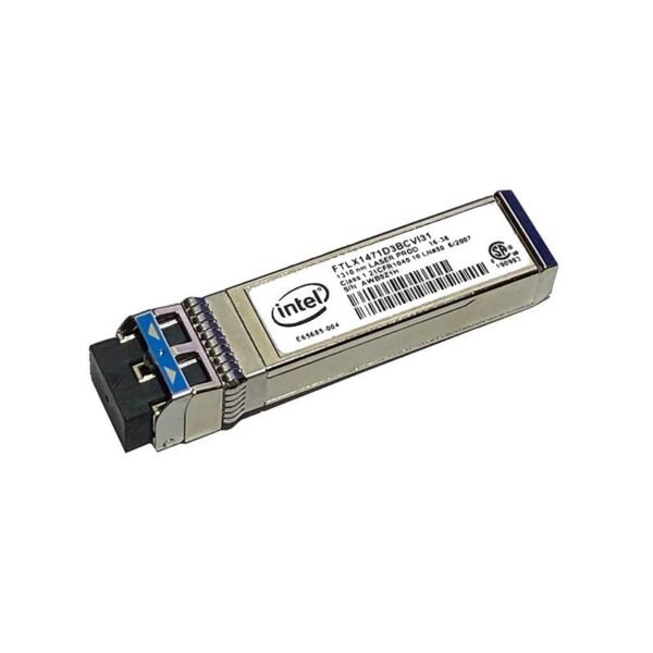 FTLX1471D3BCVI31 Intel Dual Rate 10GBase-LR 1310nm SFP+ Optical Transceiver