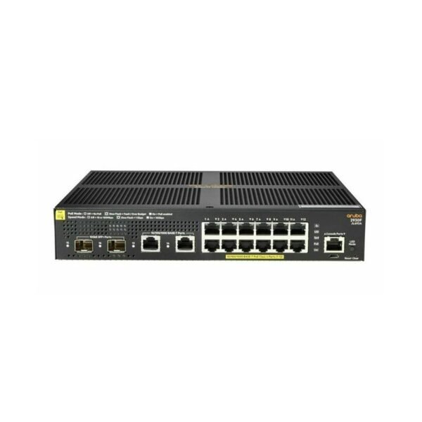 JL693A#ABB Aruba 2930F 12G PoE+ 2G/2SFP+ Switch